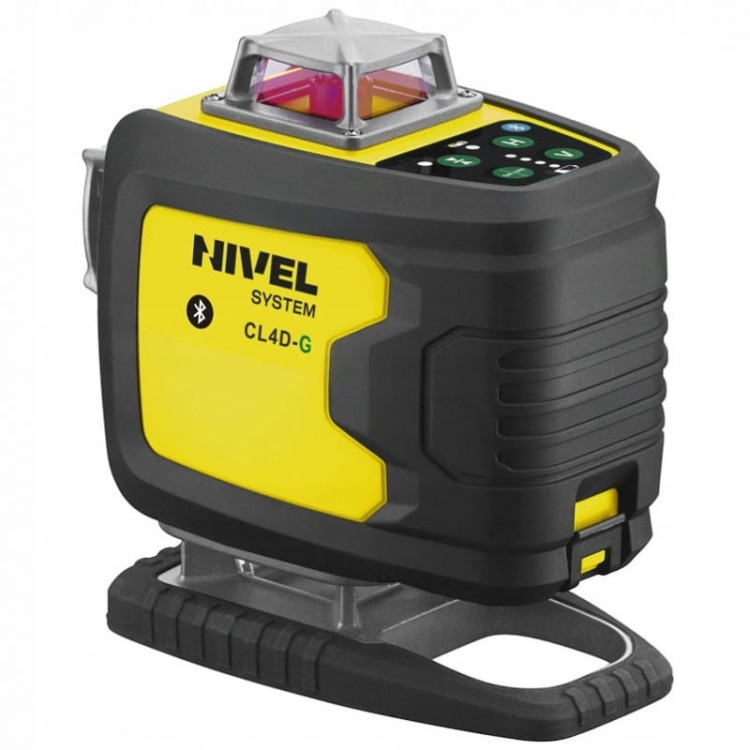 Nivel System Cl4d-g Laser Krzyżowy 4x360 Zielony Ip54 Bluetooth