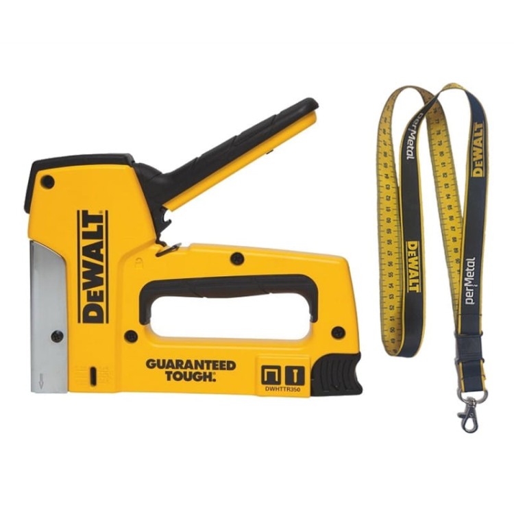 DeWalt DWHTTR350-0 aluminiowy zszywacz ręczny 2w1