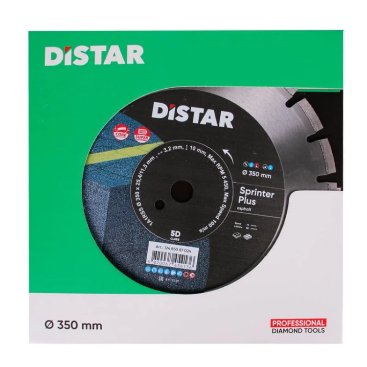 Distar Tarcza Diamentowa Do Asfaltu - Tarcza do Betonu 350x3,2
