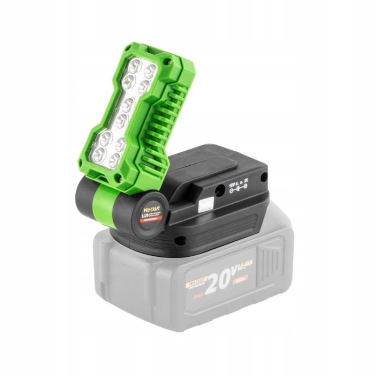 Procraft Ll20bb Reflektor Led Akumulatorowy 5w 500 Lm Powerbank