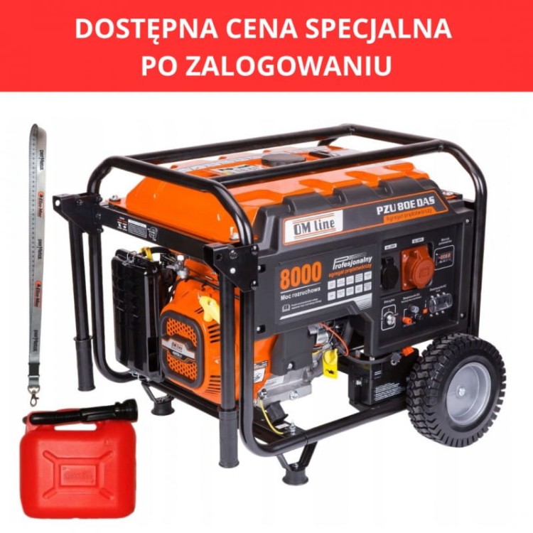 Oleo-Mac PZU 80E 400/230V AVR Agregat prądotwórczy