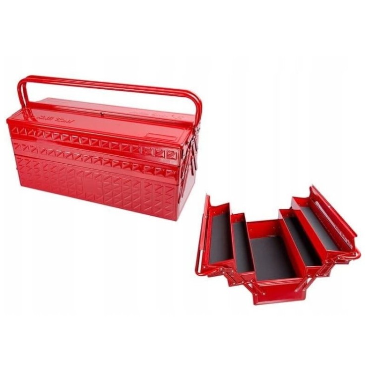 King tony 87408 skrzynka na narzędzia rozkładana 530x220x240mm