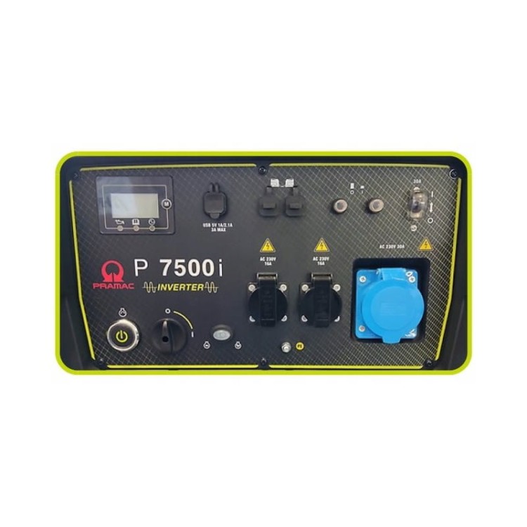 Pramac p7500i agregat prądotwórczy generator prądotwórczy inwerter ekonomiczny 7kw