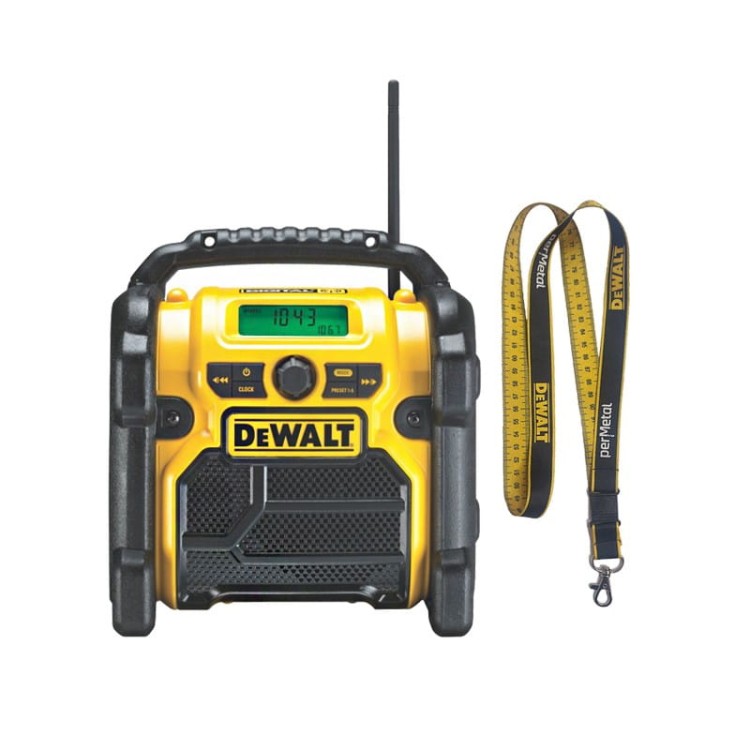 DeWalt DCR020-QW radio budowlane DAB+/FM