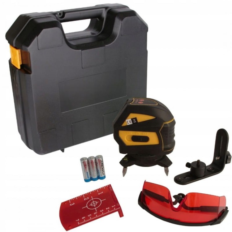 Laser Krzyżowy Laser Liniowy Z Walizką  Samopozimujący Lamigo Cross 2