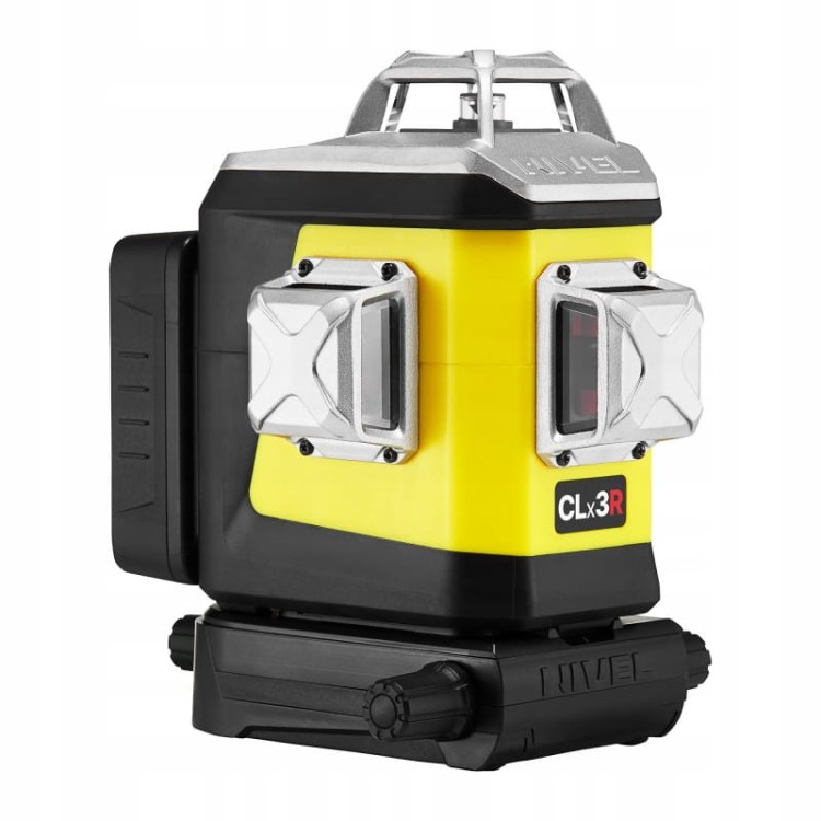 Nivel System Clx3r Laser Krzyżowy Czerwony Zestaw Czujnik Statyw