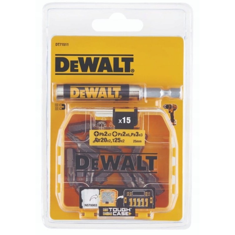 Dewalt DT71511  Zestaw Bitów + Uchwyt Magnetyczny