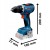 Bosch Gsr 18v-65 Wiertarko Wkrętarka 18v 2x4ah Ładowarka Walizka Osprzęt