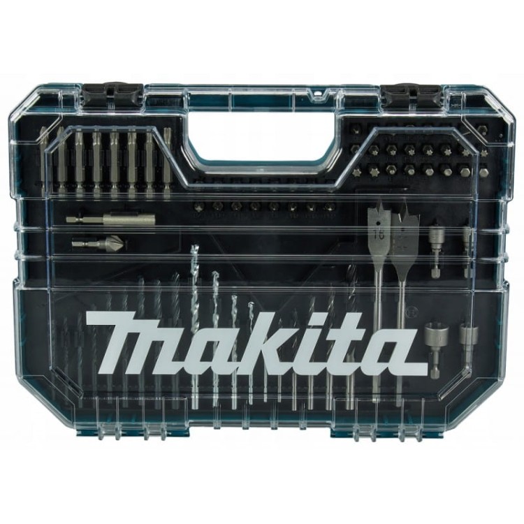 Makita E-15126 Zestaw Wierteł I Bitów 75szt W Walizce Na Prezent