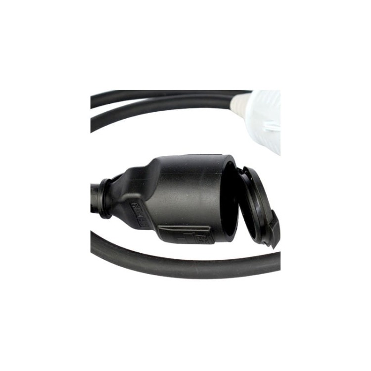 K&amp;s ks ex1m-1s adapter przedłużacz 1m 32a/250v - 16a/250v miedź 3x1,5mm