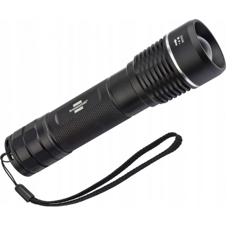 Brennenstuhl tl1200af latarka led akumulator 1250lm ip67 220m metalowa usb
