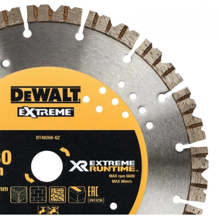 Tarcza Do Betonu | Tarcza Diamentowa Dewalt DT40260 230x22,23 mm