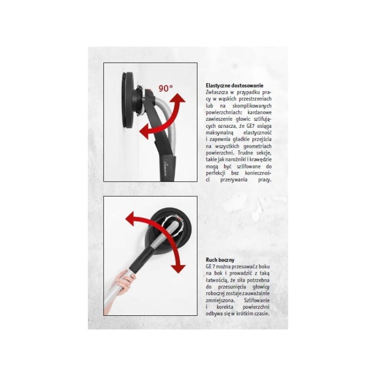 Flex GE 7 żyrafa szlifierka do gładzi + torba