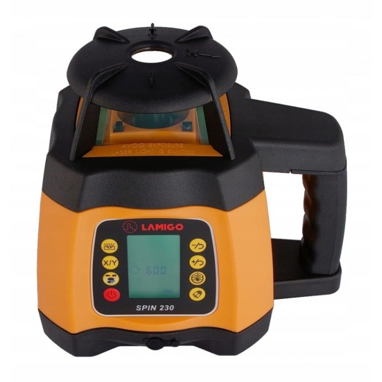 Niwelator Laserowy Laser Rotacyjny Lamigo Spin 230 Zestaw - Statyw Łata