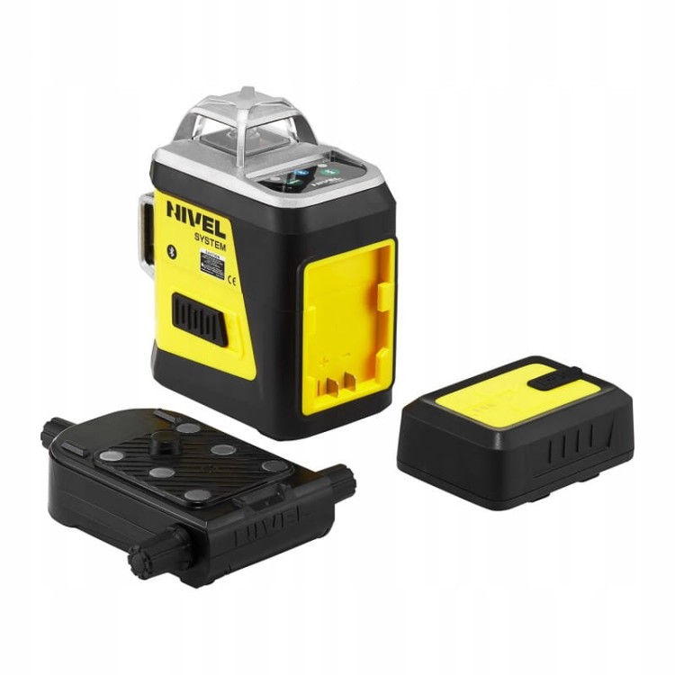 Nivel System Clx3g Laser Krzyżowy Zielony Zestaw Laser + Tyczka