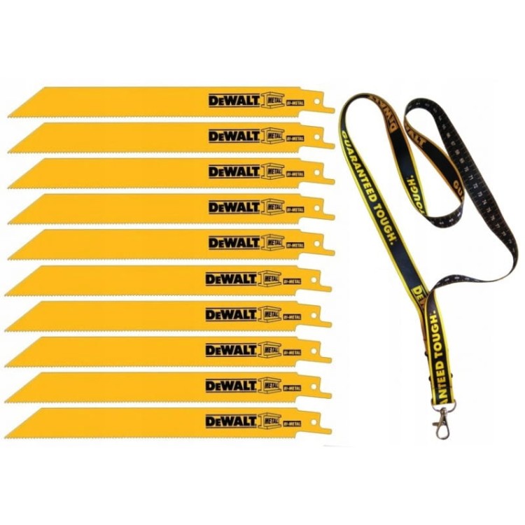 Dewalt DT2323 Brzeszczot Bagnetowy 10szt + Gratis
