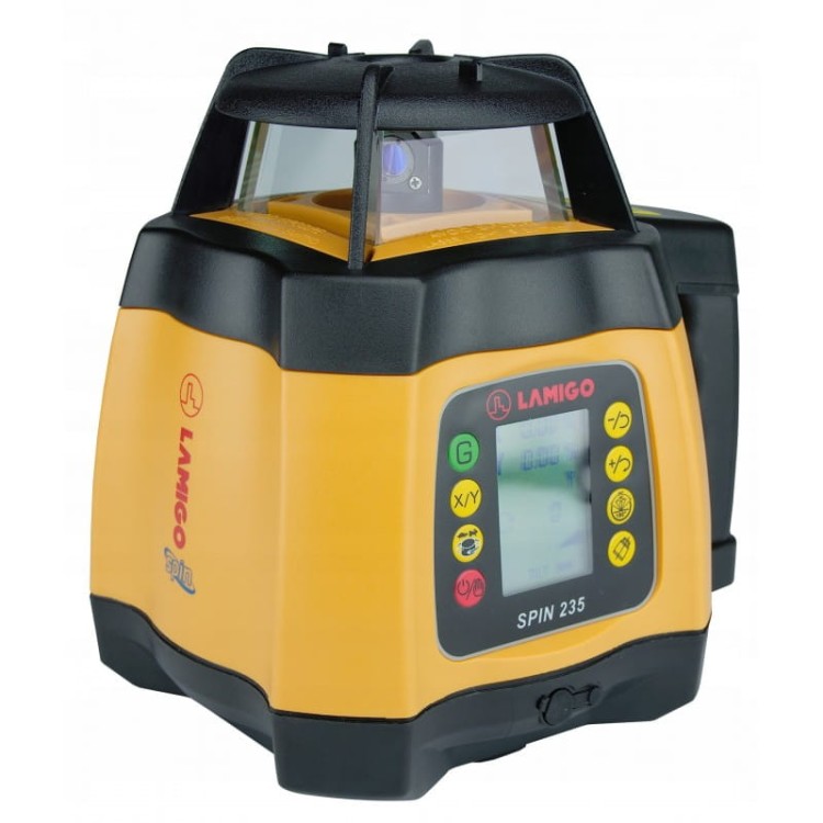 Niwelator Laserowy Lamigo Spin 235 + Walizka + Statyw + Łata , Zestaw