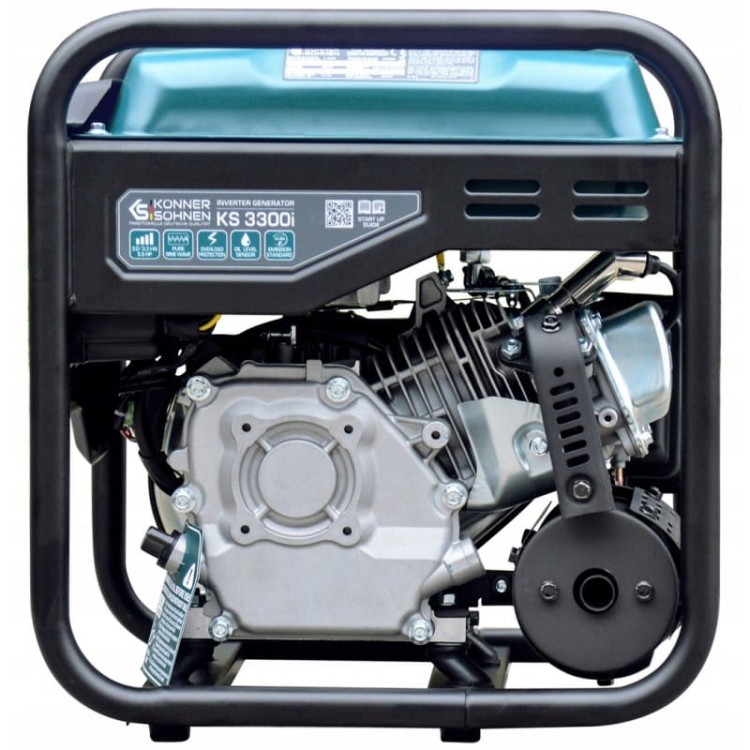 K&amp;s ks-3300i agregat prądotwórczy generator prądu inwerterowy 230v 3,3/3kw