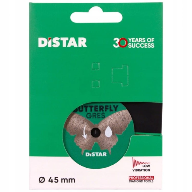 Distar Tarcza Diamentowa Butterfly Do Ceramiki 45x0,6x5,8