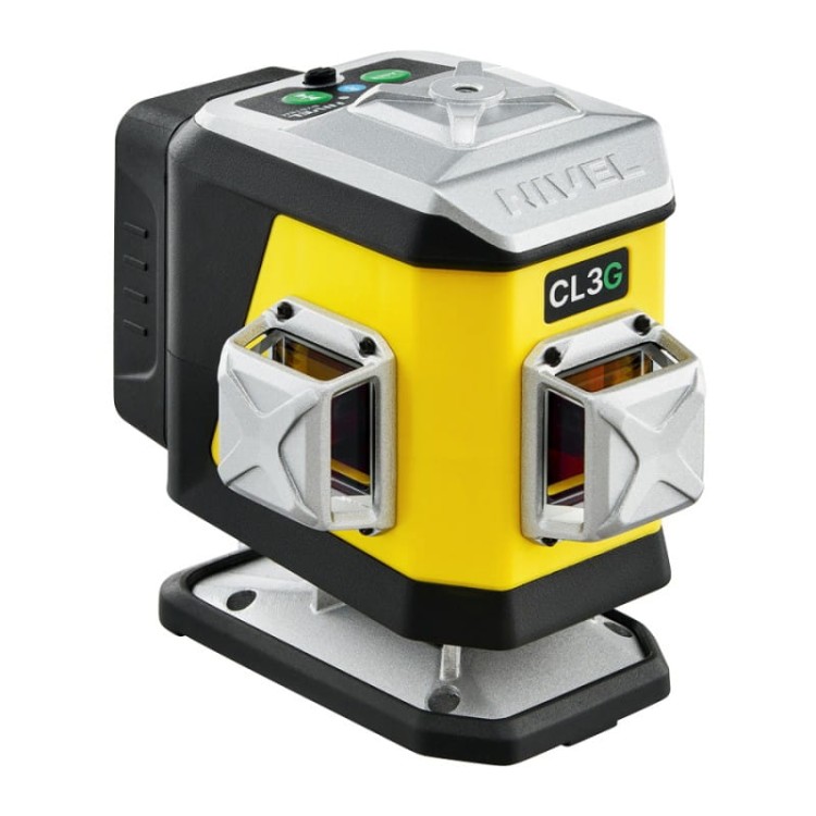 Nivel System CL3G Laser krzyżowy zestaw czujnik łata tyczka