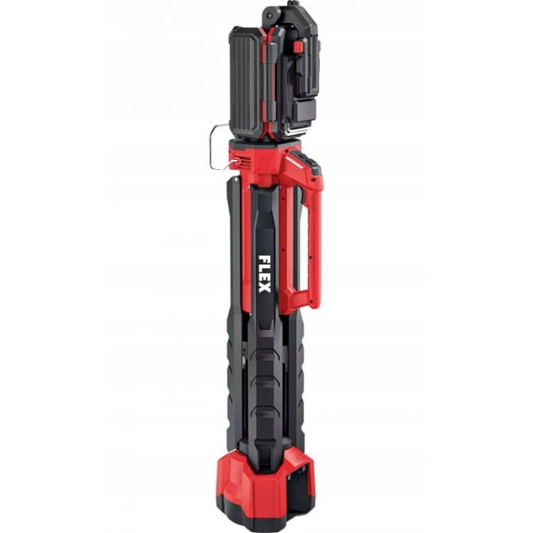 Flex akumulatorowy reflektor budowlany na statywie lampa led tl 4000 z przewodem zasilającym