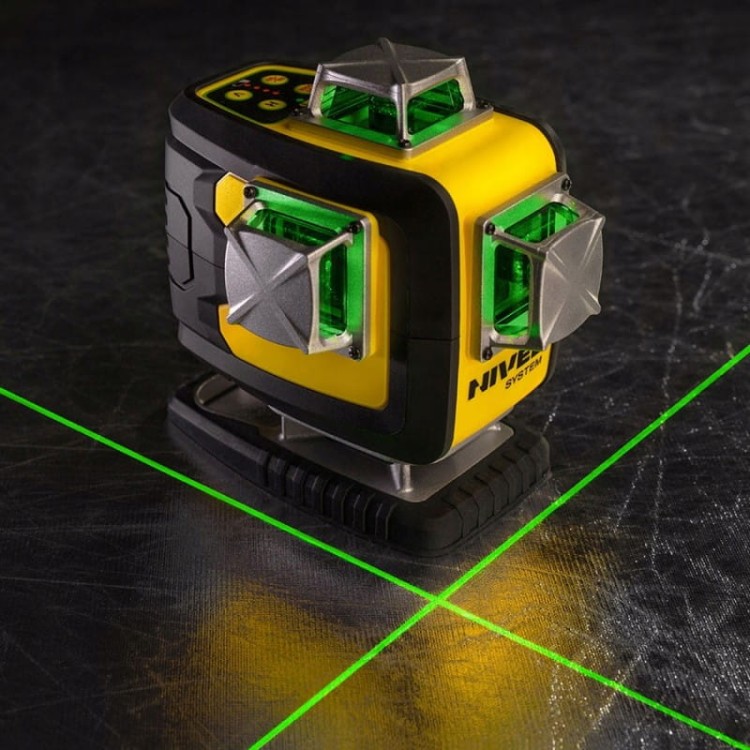 Nivel System Cl4d-g Laser Krzyżowy 4x360 Zielony Ip54 Bluetooth