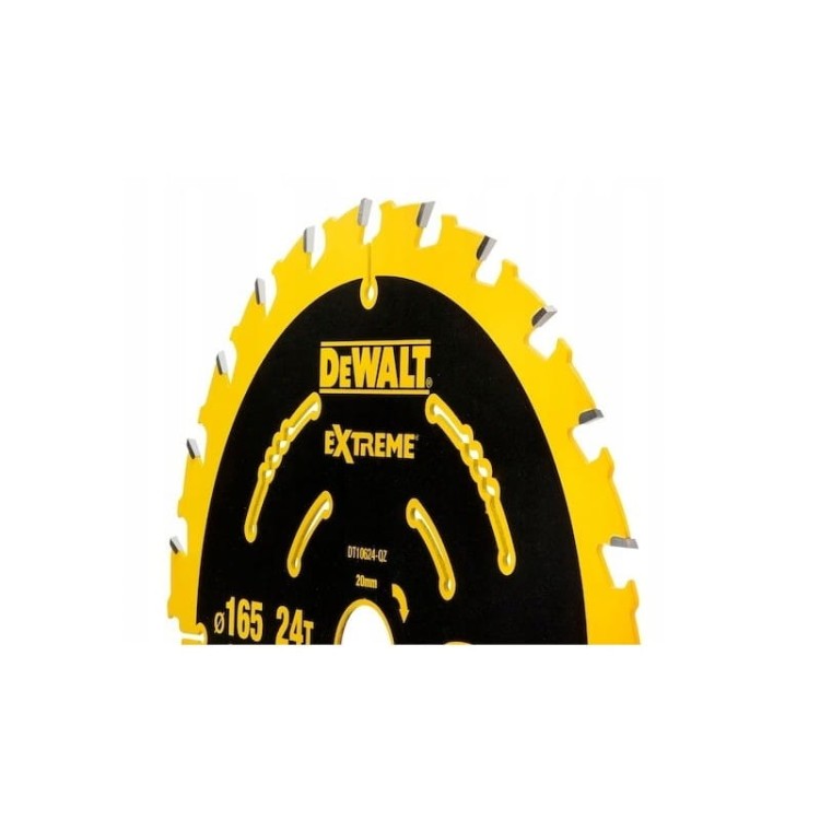 Dewalt DT10624-QZ tarcza do drewna piła 165x20 24Z