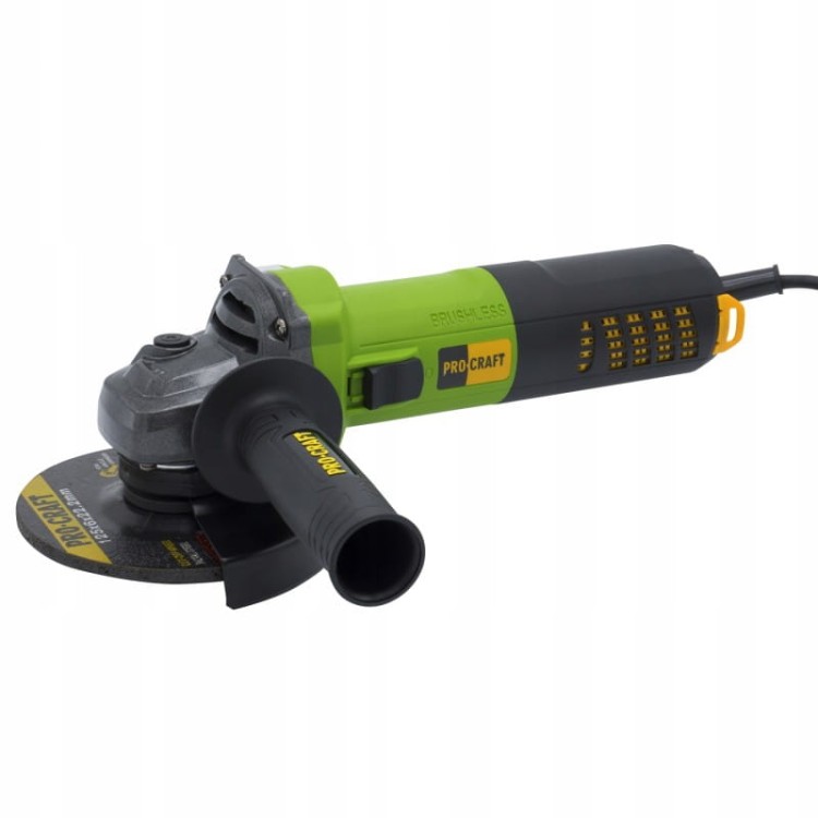 Procraft Pw2200 Szlifierka Kątowa 125mm 1100w Bezszczotkowa Mocna