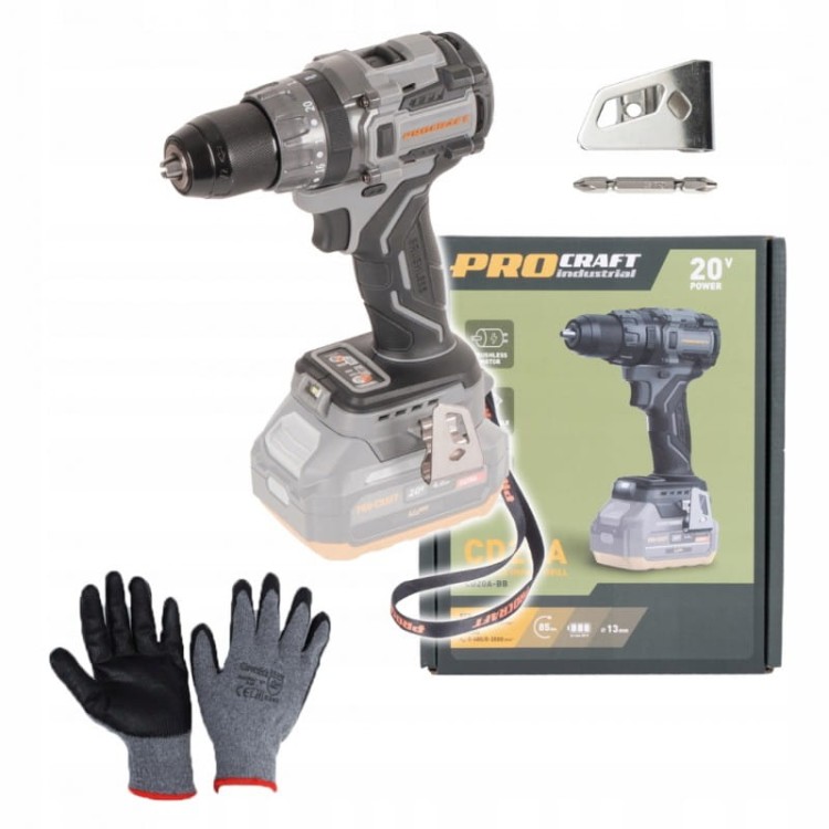 Rocraft Industrial Cd20abb Wiertarko Wkrętarka 20v 85nm