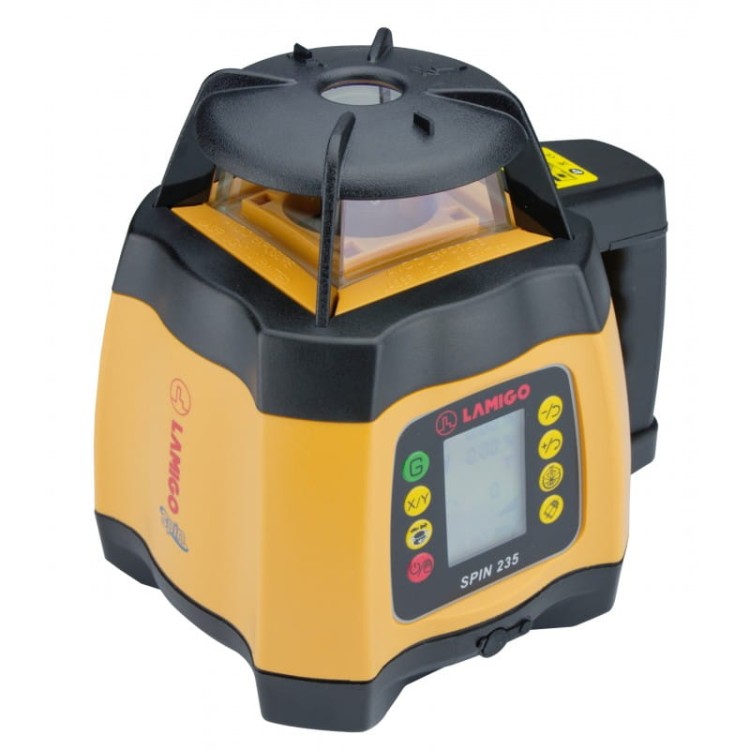 Niwelator Laserowy Lamigo Spin 235 + Walizka + Statyw + Łata , Zestaw
