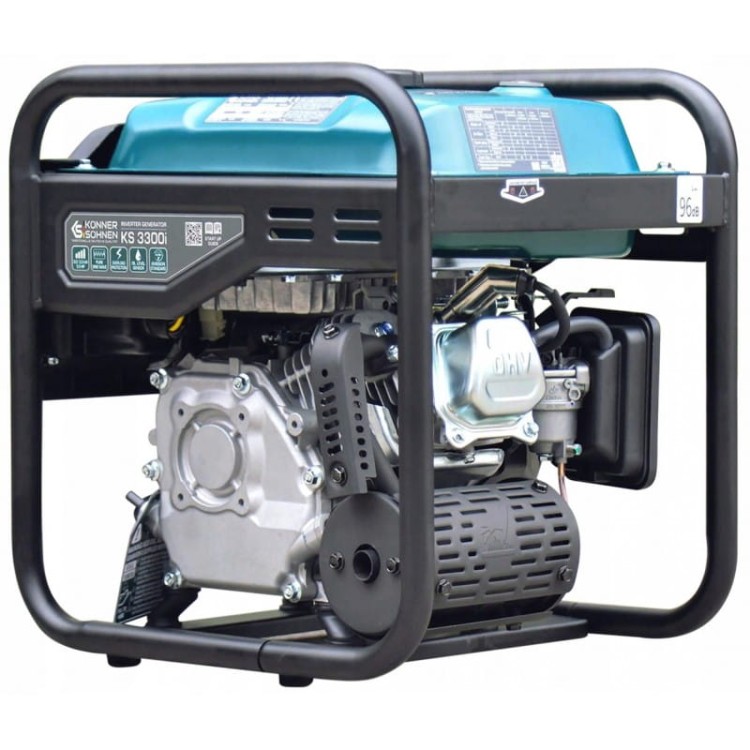 K&amp;s ks-3300i agregat prądotwórczy generator prądu inwerterowy 230v 3,3/3kw
