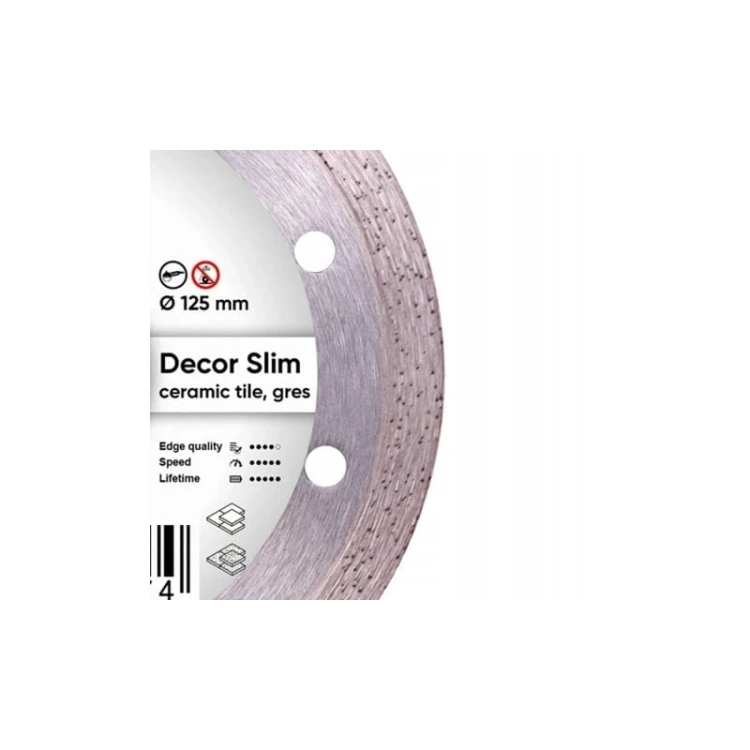 Distar Tarcza Diamentowa Decor Slim Do Ceramiki 125x1,2x8