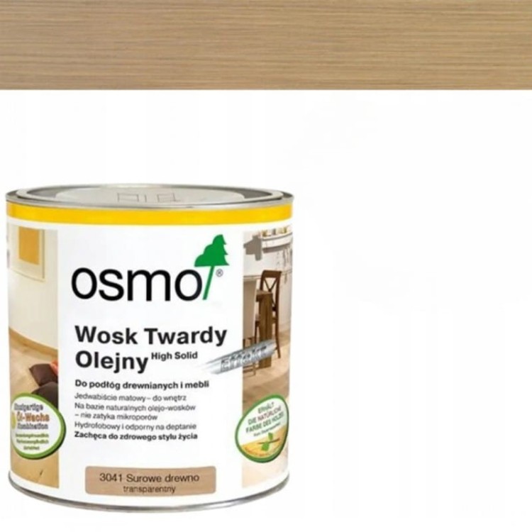 Osmo wosk twardy olejny 3041 surowe drewno 125ml