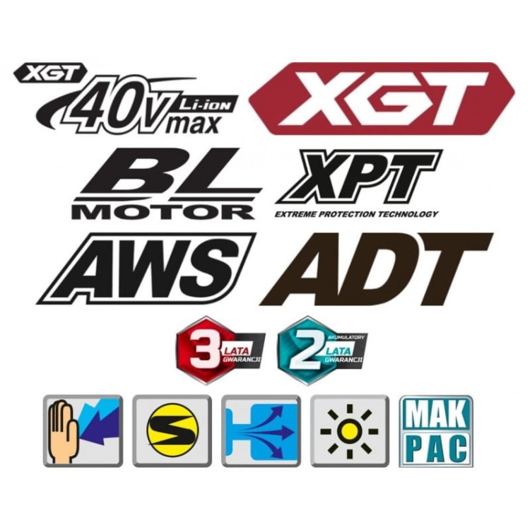 Makita HS003GM201 40V XGT pilarka tarczowa