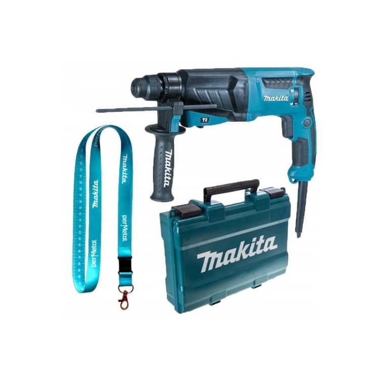 Makita Hr2630 Młotowiertarka Z Opcją Kucia 800w 2,4j Walizka Sds
