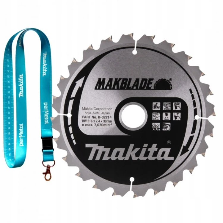 Makita B-32714 Tarcza Tnąca Makblade 216x30mm 24z Drewno