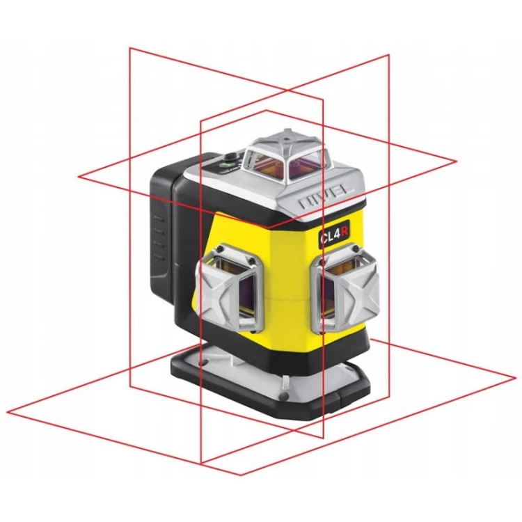 Nivel System CL4R Laser krzyżowy 4x360 Czerwony IP54 Bluetooth