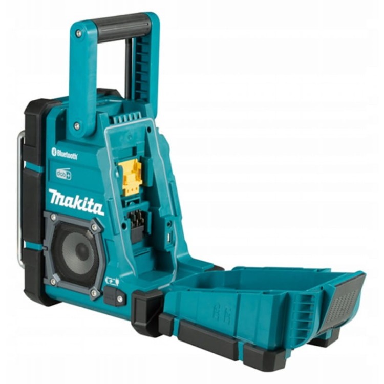 Makita DMR301 Radio budowlane z ładowarką DAB+ BT USB 10,8V 12V 14,4V 18V LXT IP64
