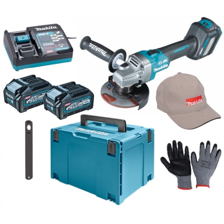 Makita GA023GM201 40V XGT szlifierka kątowa
