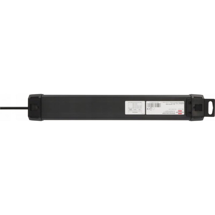 Brennenstuhl Listwa Zasilająca 6 Gniazd + Usb-c Pd 30w I Usb-a 3m Czarna