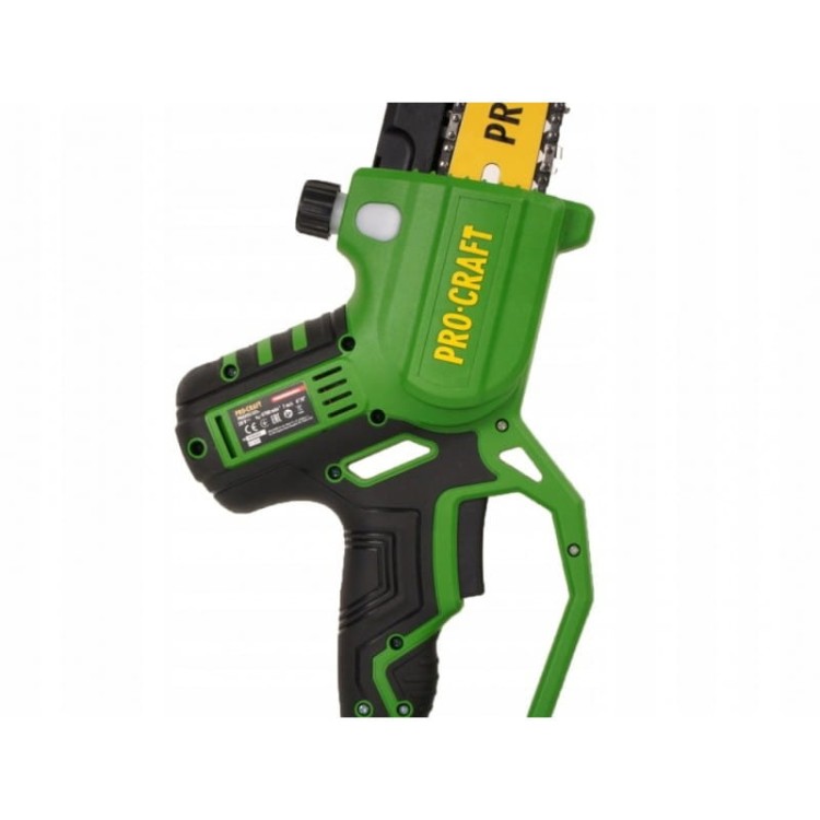 Procraft Pka32li Piła Łańcuchowa Akumulatorowa 20v Bezszczotkowa 2 Prowadnice