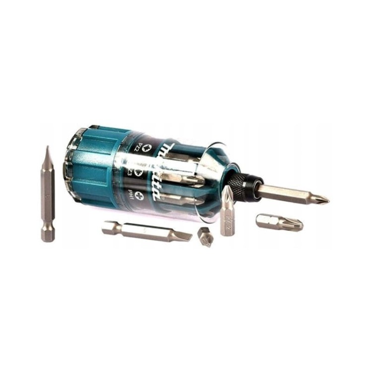 Makita b-28896 zestaw bitów końcówek wkrętakowych z uchwytem 18 sztuk