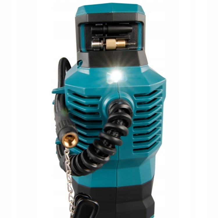 Makita mp001gz mini kompresor do opon akumulatorowy 40v max • 11,1 bar • 161 psi