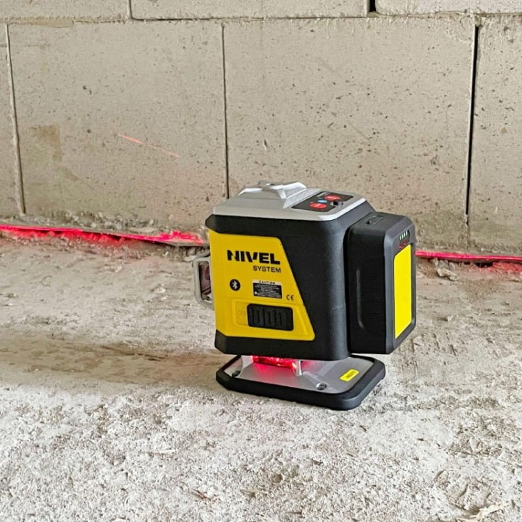 Nivel System CL3R laser krzyżowy zestaw czujnik łata tyczka