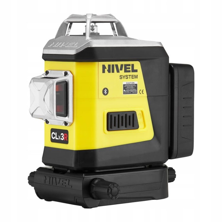 Nivel System Clx3r Laser Krzyżowy Czerwony Zestaw Czujnik Statyw