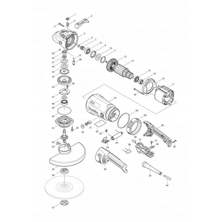 Makita Oryginał Stojan Do Ga7040 Ga9040