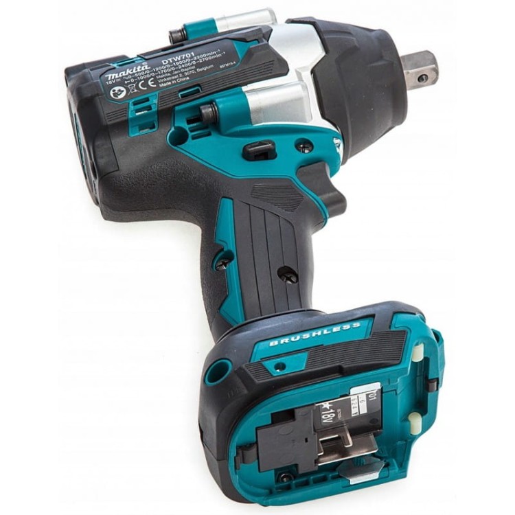 Makita dtw701z klucz udarowy lxt 18v 1/2" 700 nm 0 - 2200 obr./min
