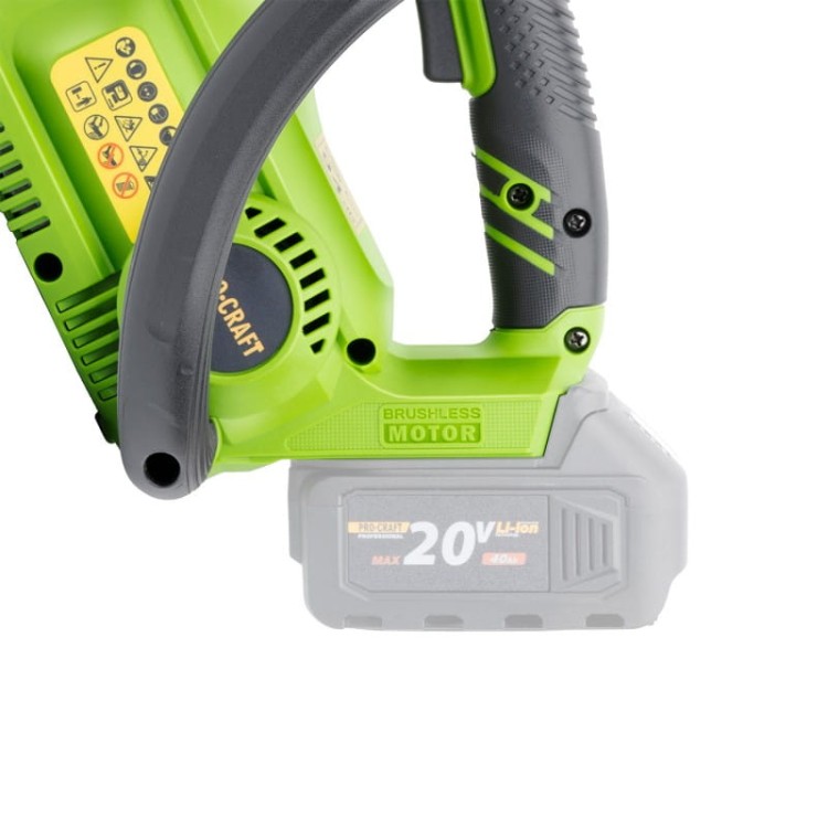 Procraft Pka42li Pilarka Łańcuchowa Akumulatorowa 12 Cali 20v Bezszczotkowa