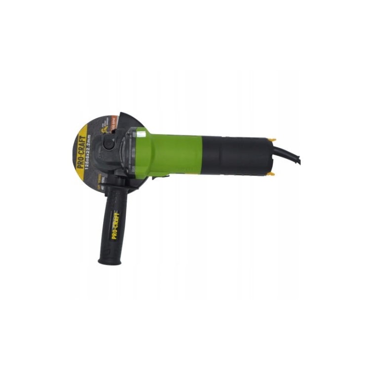 Procraft Pw1550 Szlifierka Kątowa 125mm 850w Bezszczotkowa Lekka