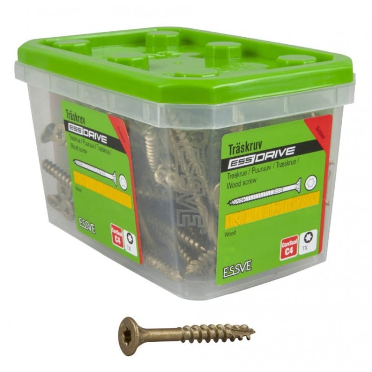 ESSVE 5,0 x 50 mm 200szt zestaw wkrętów Corrseal